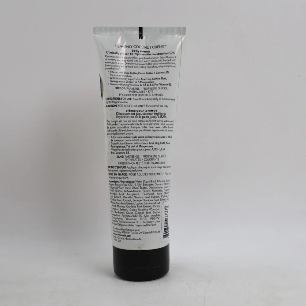 Vitabath Heavenly Coconut Creme Moisturizing Body Cream Soothing 8 oz DENTED
